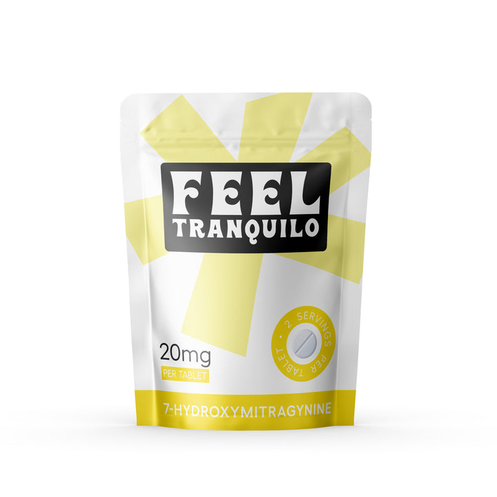 20mg 7-OH Tablets - Yellow Lemon